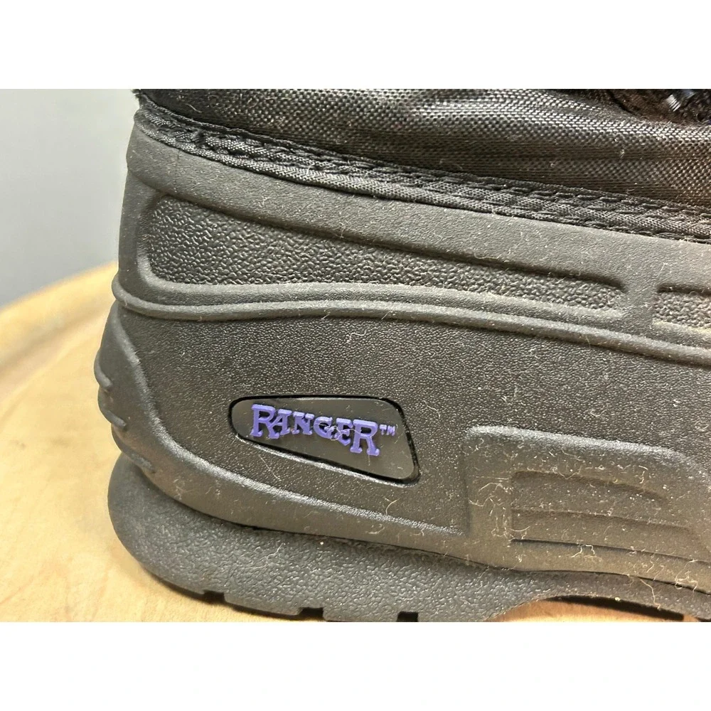 Ranger‎ Snow Boots Purple Black Waterproof Winter Womens  7